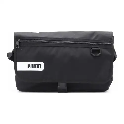 PUMA Fabric Messenger Bag, Shoulder Bag Regular Unisex Black