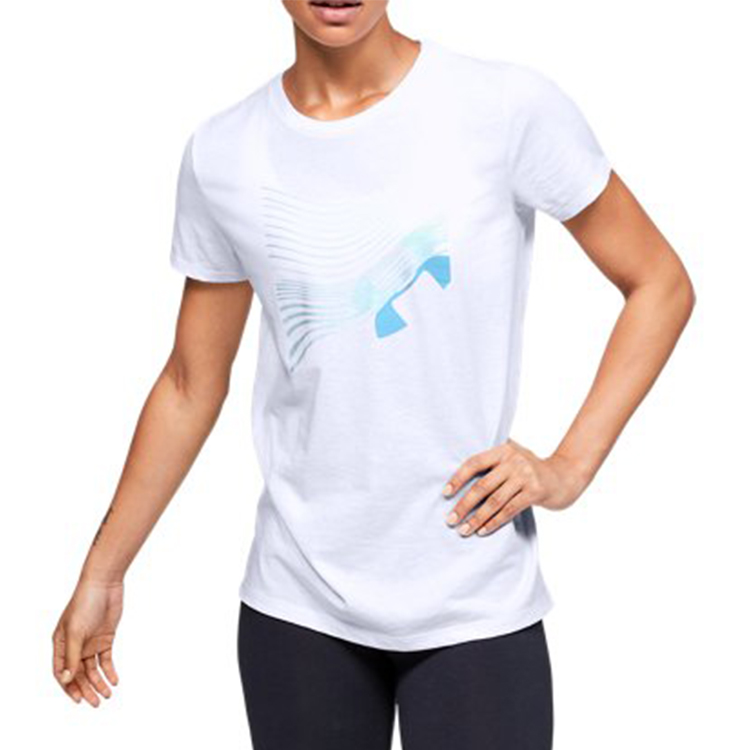 Женские футболка Under Armour T (белый) — фото 3