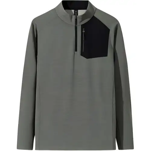 Anta Sweatshirt Men's Pine Green/Basic Black 4