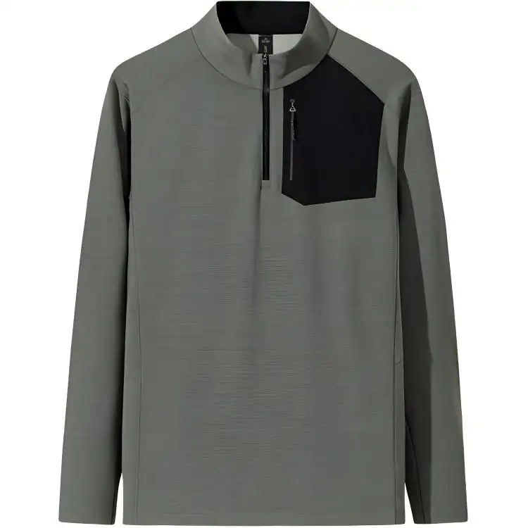 Anta Sweatshirt Men's Pine Green/Basic Black 4
