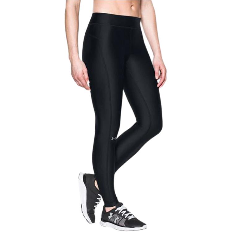 Женские легинсы Under Armour Under Armour HeatGear (черные) — фото 5