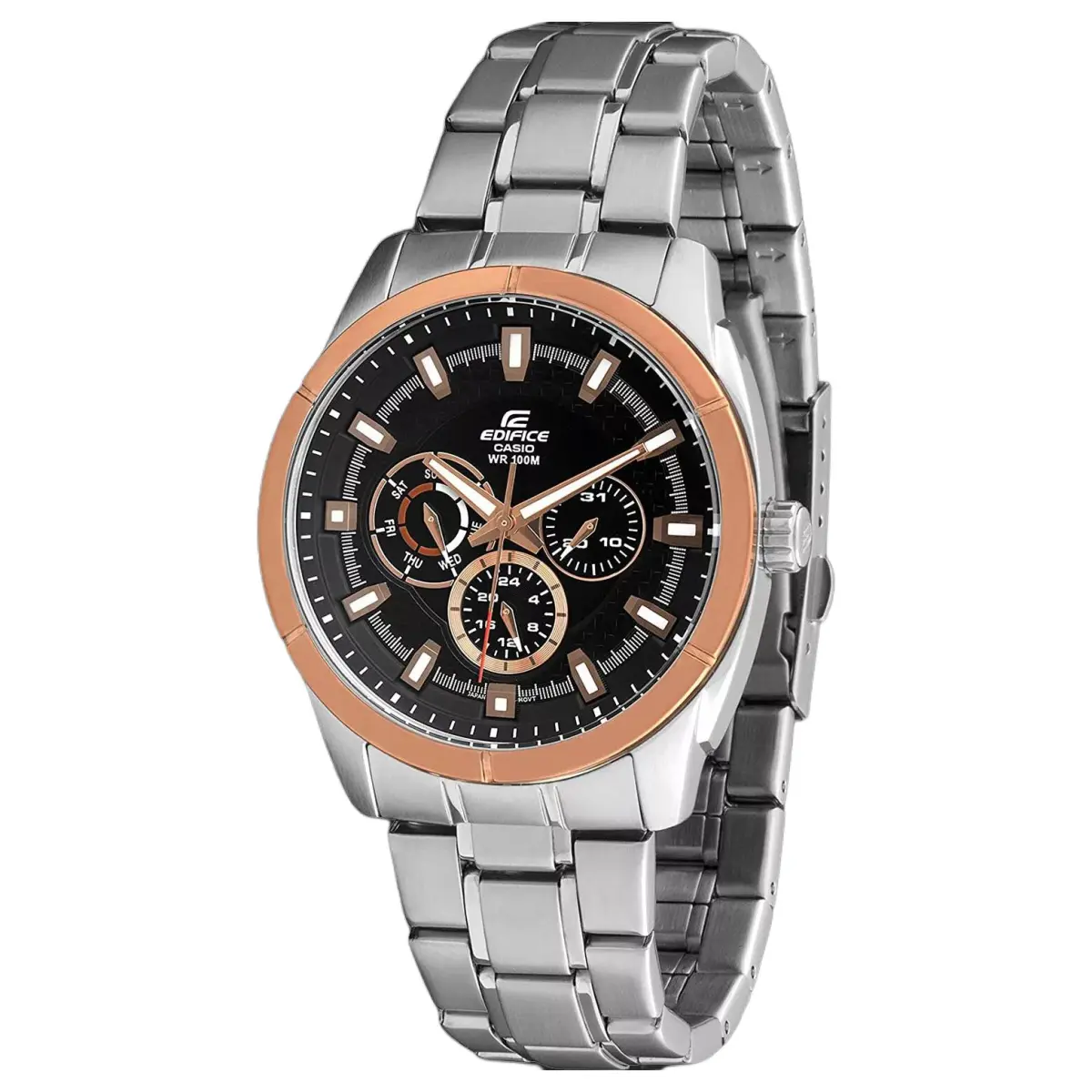CASIO Men EDIFICE Black Watch EF-327D-1A2