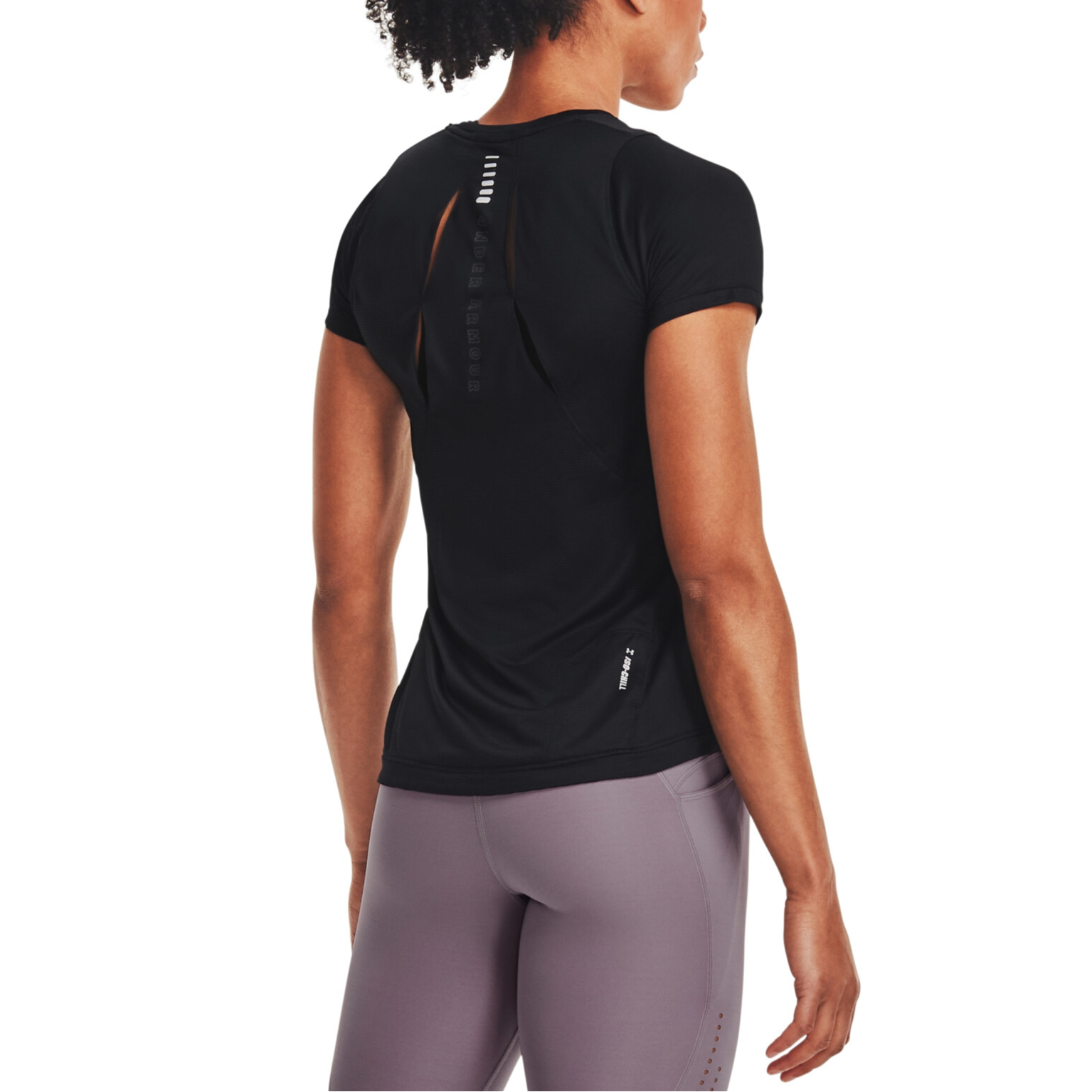 Женская футболка Under Armour (черная) — фото 3