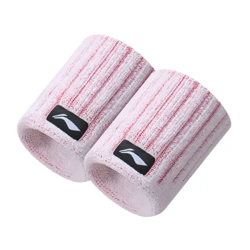 LiNing Li Ning sports badminton volleyball quickly absorbs sweat, thickened terry, more stable support, wristbands, breathable, warm, protective, pressurized and non-slip, polyester fiber, diene elastic fiber, spandex