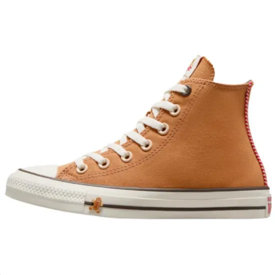 Converse Chuck Taylor All Star Anti-Slip Wear-Resistant High-Top Canvas Shoes Women's Yellow