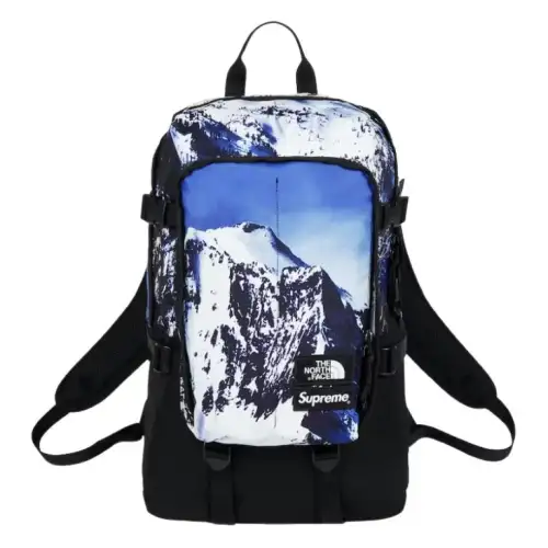 Supreme X The North FaceMountain Expedition Backpack TNF The North Face Collaboration FW17 Nylon Backpack Unisex Black