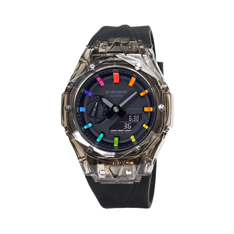 CASIO Unisex Liquid Crystal/Analog Dual Display Series Black Watch