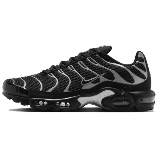 Nike Air Max Plus Premium Black Reflective Silver