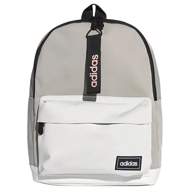 Adidas Polyester Backpack Regular Unisex Gray/Pink