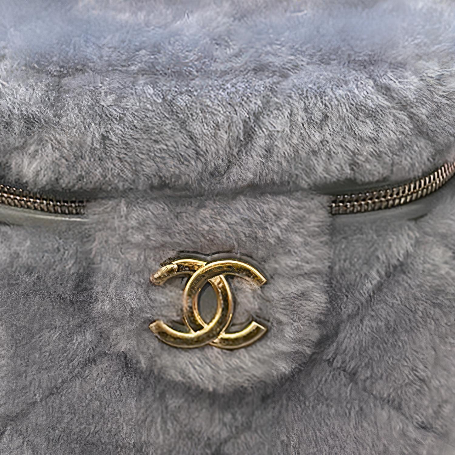 Женская сумка Chanel (серая) — фото 3