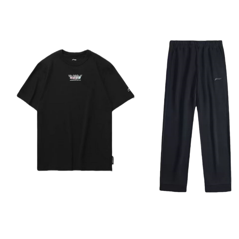 Li Ning Sports Fashion Collection Casual Sportswear Men’s Black