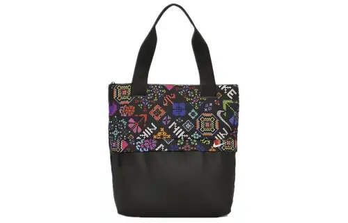 Nike Polyester Handbag Regular Unisex Black