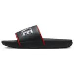 Nike Offcourt Slide Dark Smoke Grey Picante Red Black Metallic Dark Grey
