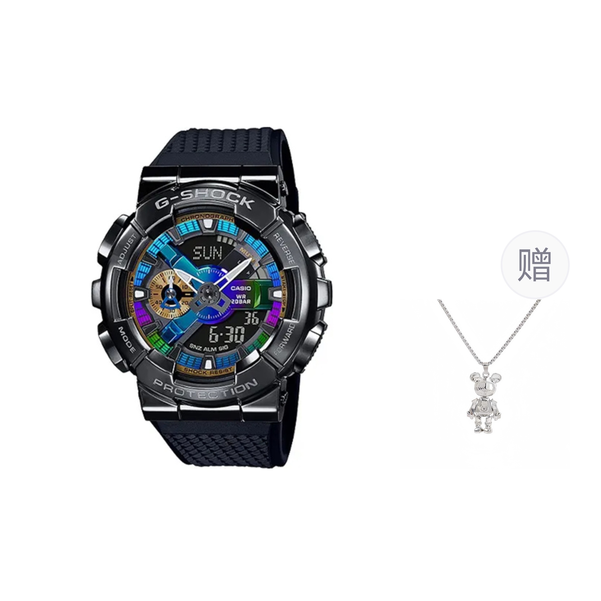 Наручные часы G-SHOCK с кварцевым механизмом (черные)
