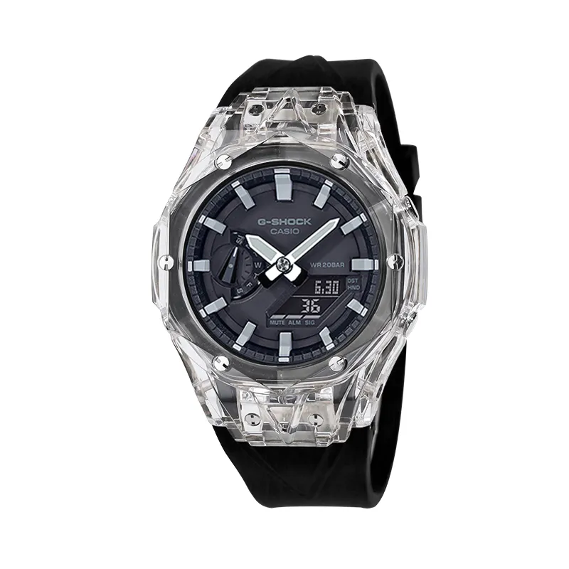 CASIO Unisex Liquid Crystal/Analog Dual Display Series Black Watch