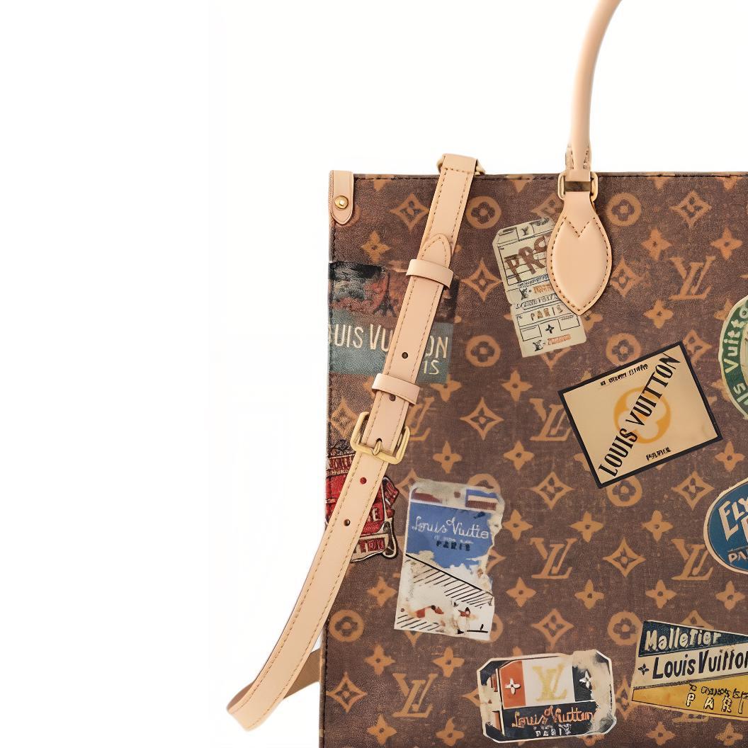 Сумка Louis Vuitton (коричневая) — фото 4