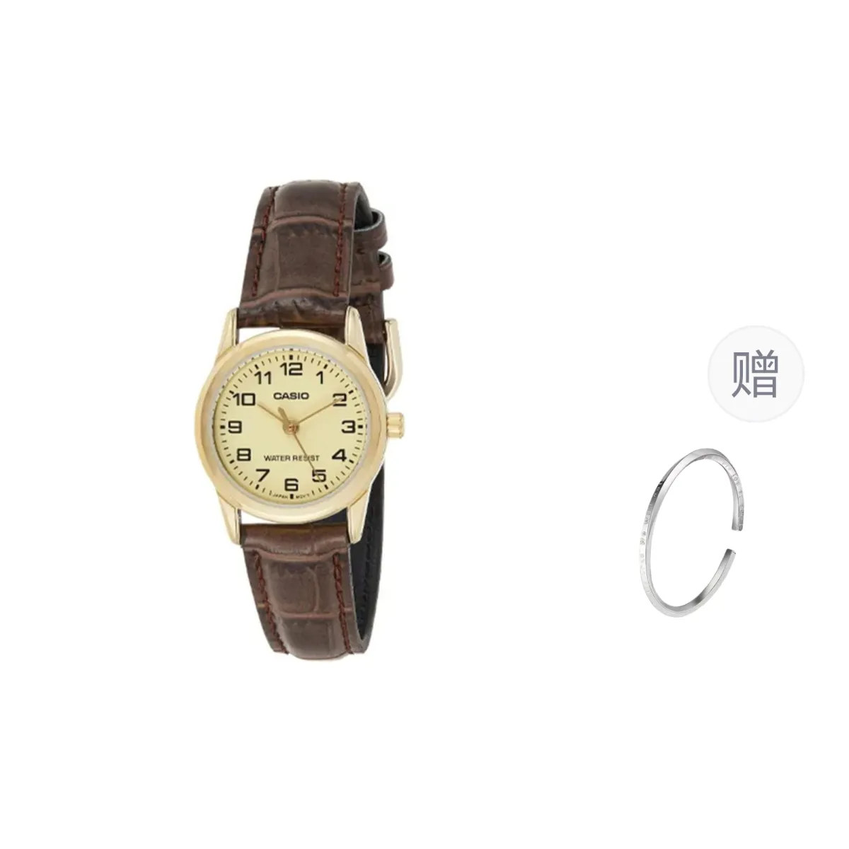 CASIO Women's 25.3mm Gold Watch