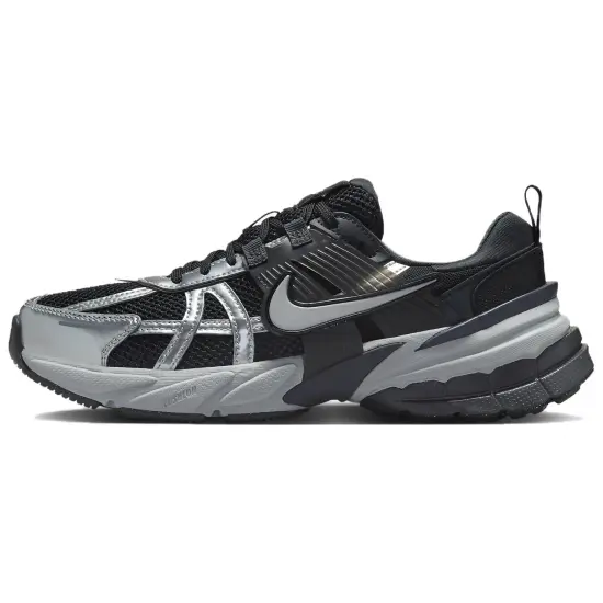 Nike V2K Run Wear Resistant Low Top Running Shoes Women's Black