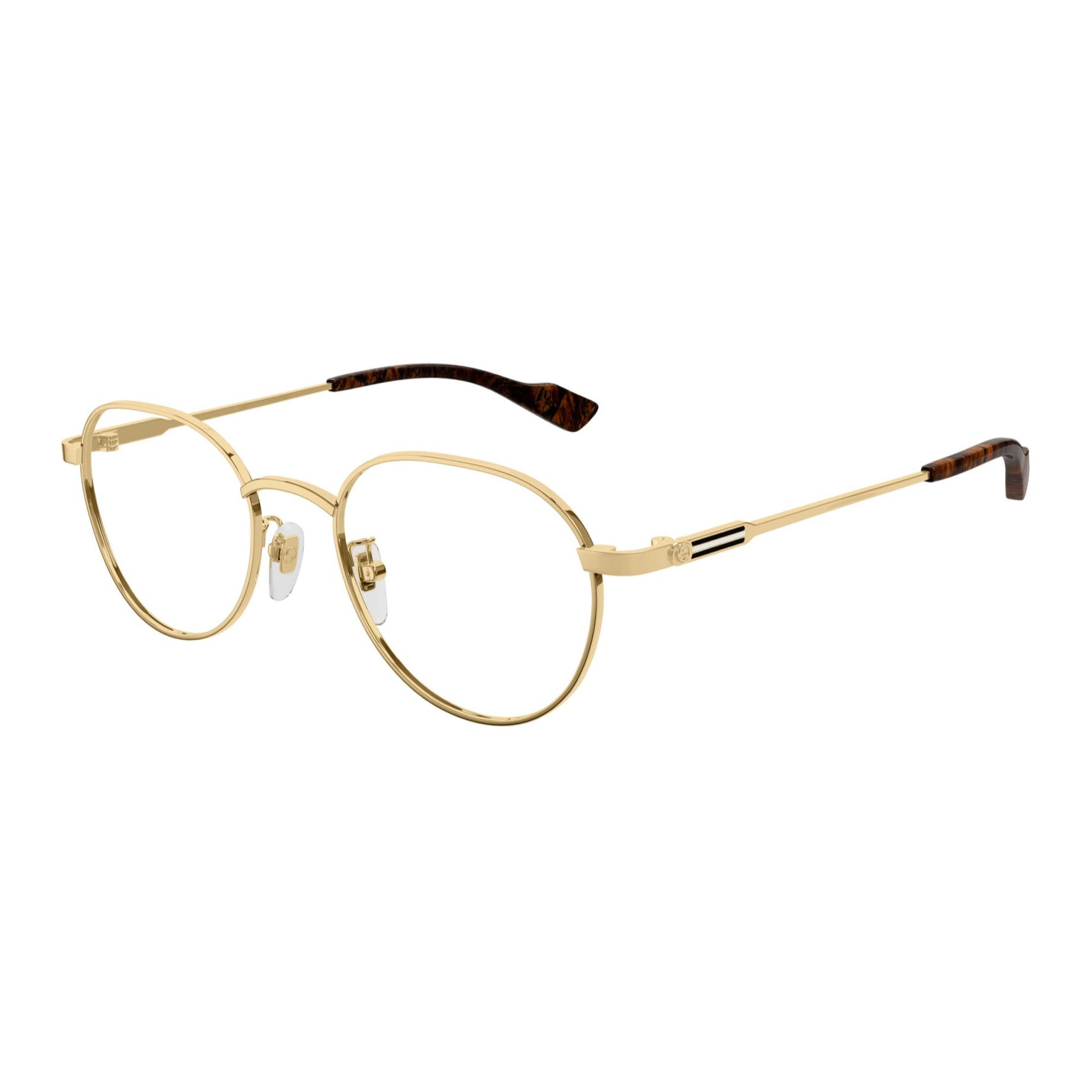 Мужские очки Gucci Optical (золотые)