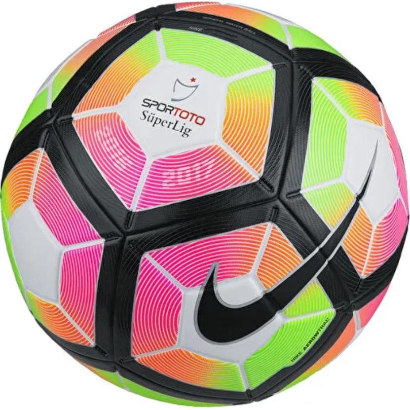 Nike Size 5 Soccer Ball Pu Unisex Black Red White Green