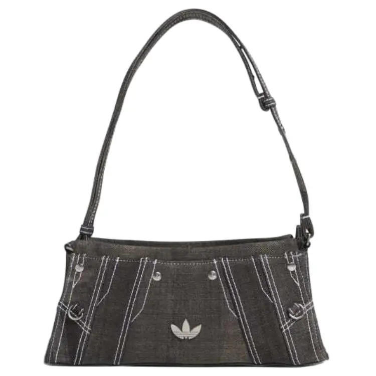 Adidas Originals Polyester Handbag, Shoulder Bag Regular Women's Black