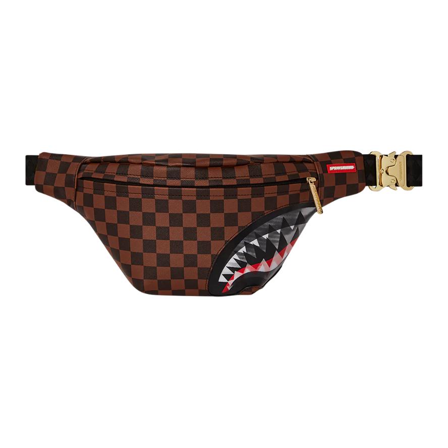 Женская сумка SPRAYGROUND Поясная (коричневая)