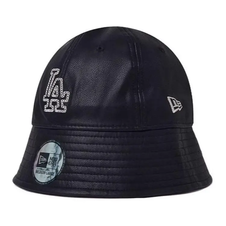 New Era PU (Polyurethane) Bucket Hats Unisex Black
