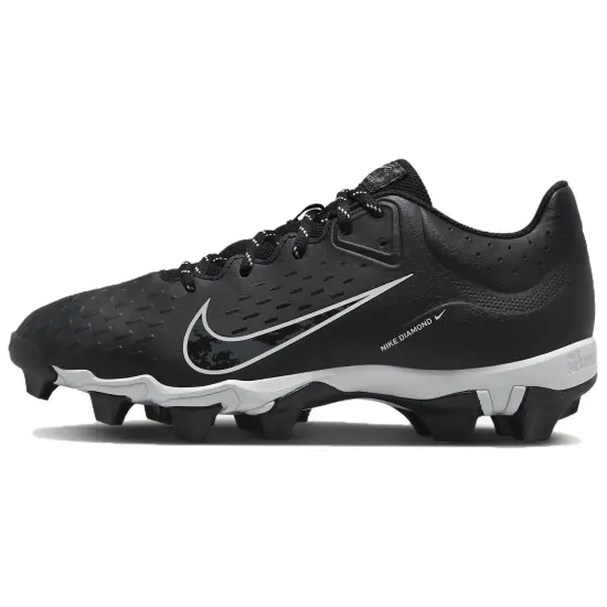 Nike Hyperdiamond 4 Keystone Black Pure Platinum Iron Grey Women's