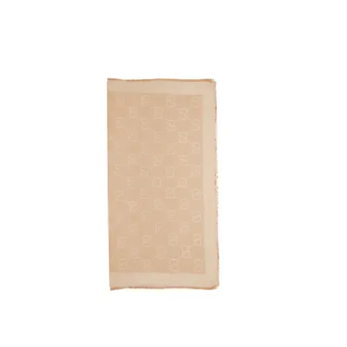 GUCCI Gg Lamé Jacquard Shawl