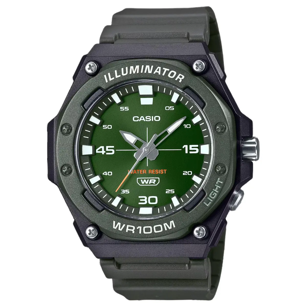 CASIO Unisex Standard Series Green Watch MW-620H-3AV