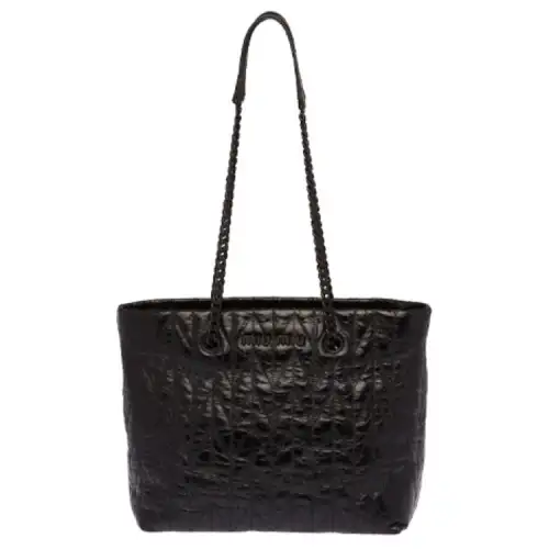 MIU MIU Cow Leather Tote Bag, Shopping Bag, Handbag, Shoulder Bag Regular Women's Black