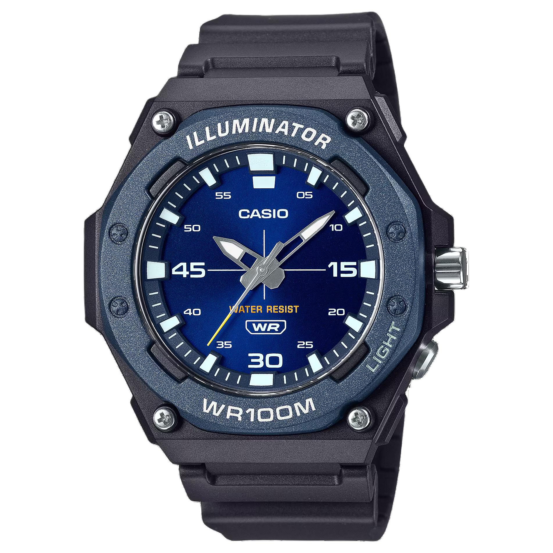 Часы Casio CASIO STANDARD 100 (синий циферблат)