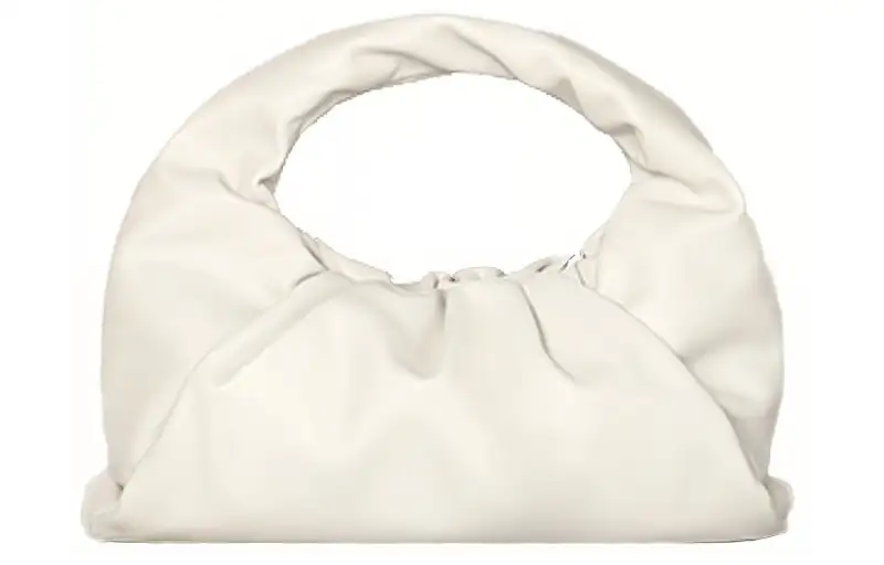 Bottega Veneta Gathered Open Top Shoulder Bag