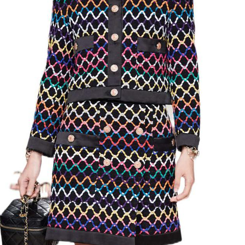 Женская куртка CHANEL SS22 (черная) — фото 4