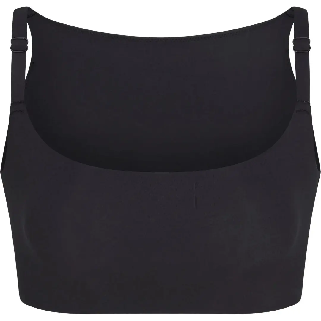 Skims FW24 FITS EVERYBODY BACK SMOOTHING SCOOP BRALETTE Bra Women's 1 Pack ONYX/Onyx