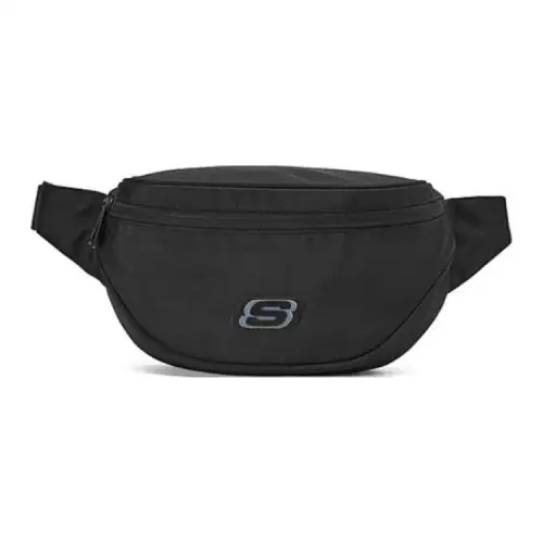 Skechers Fabric Fanny Pack Regular Unisex Carbon Black