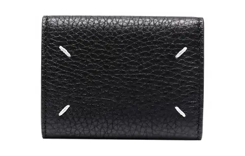 Maison Margiela Leather Wallet Men's Black