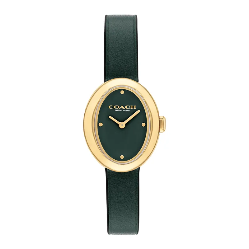 COACH Sammy Wrist Watches Quartz Movement Green Dial Women's Watch