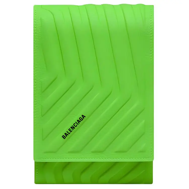Balenciaga Men Car Cellphone Pouch Light Green