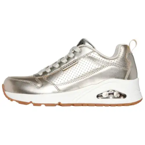 Skechers Uno Low top Casual Shoes Women's Gold