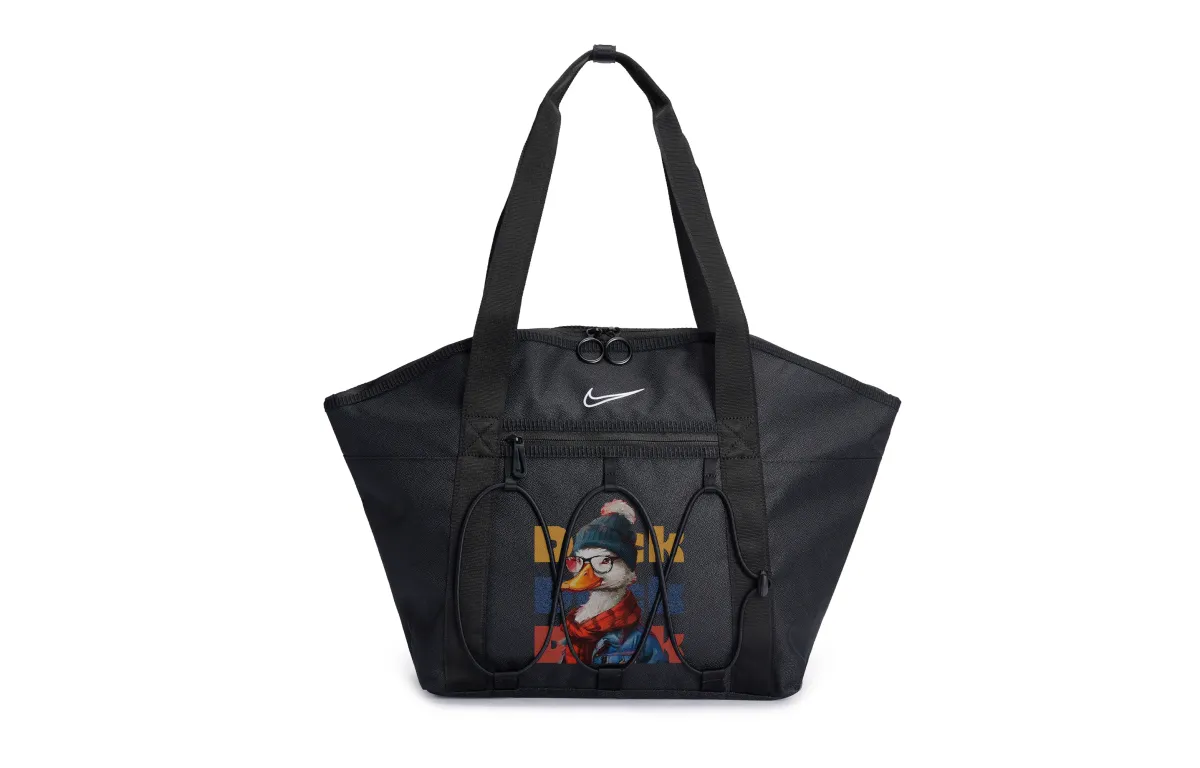 Nike Fabric Tote Bag, Shopping Bag, Shoulder Bag Unisex Black