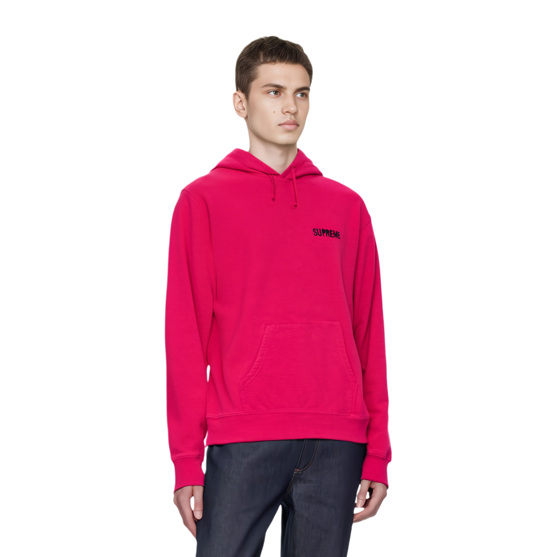 Худи Supreme Restless Youth Hooded Sweatshirt (черный) — фото 9