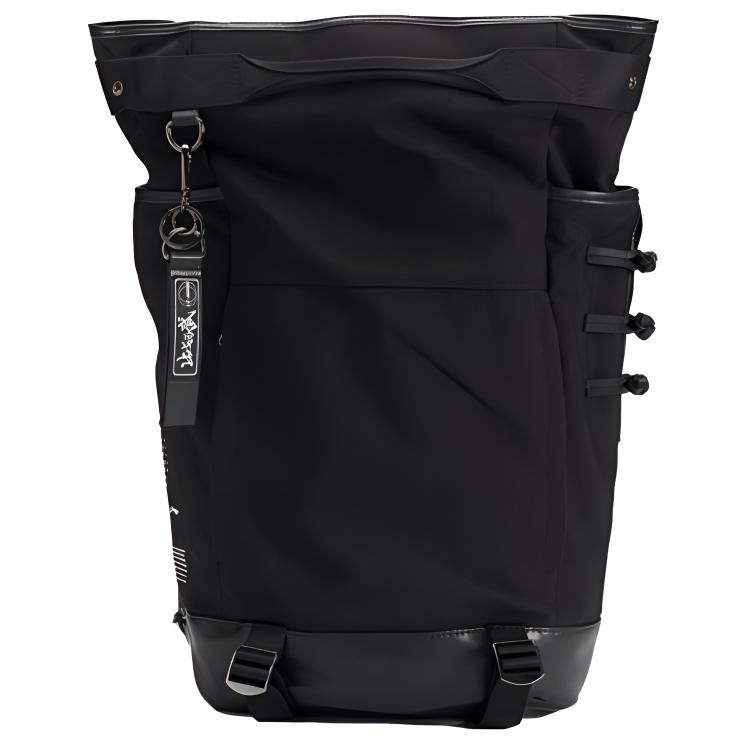 Li Ning Paris Fashion Week Collection By Jackie Chan Kung Fu Collection Polyester Backpack Regular Unisex Pure Black