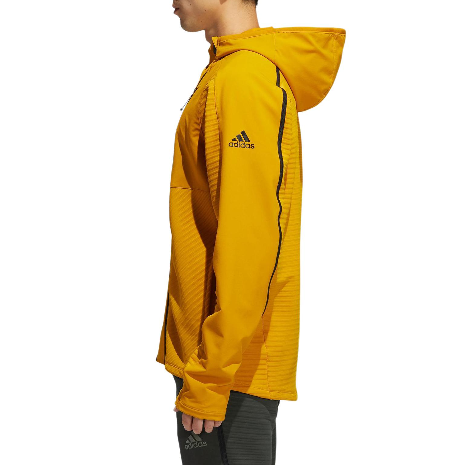 Мужская куртка adidas COLD.RDY (золотисто-желтая) — фото 5