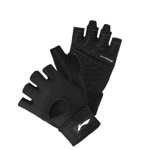 Li Ning, basketball pool for martial arts, comfortable wear-resistant non-slip silicone men's gloves for gym