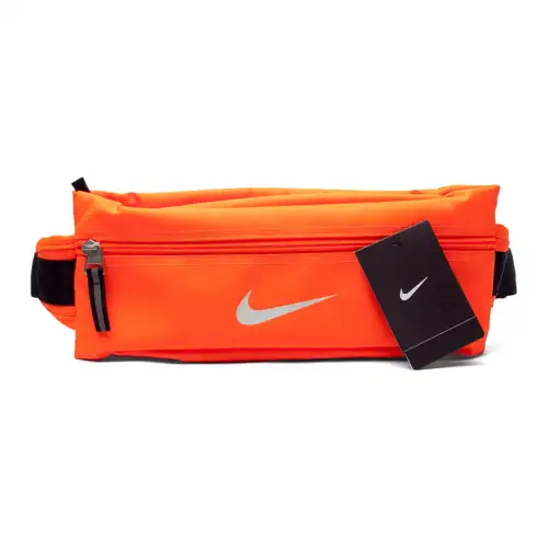 Nike Portable Polyester Crossbody Bag, Fanny Pack Regular Unisex Orange