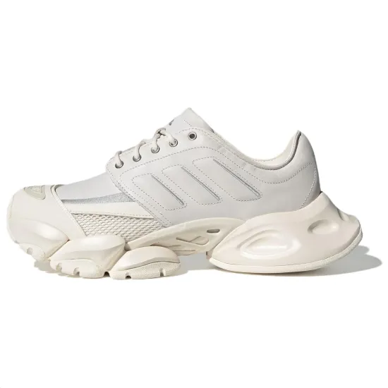 Adidas Running Shoes Unisex Low-Top White/Metallic Silver