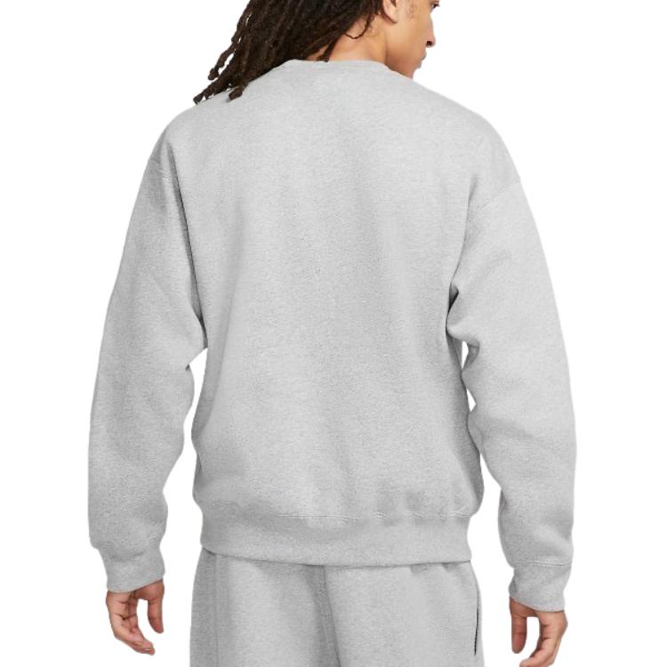 Мужская худи Nike (серая) — фото 4