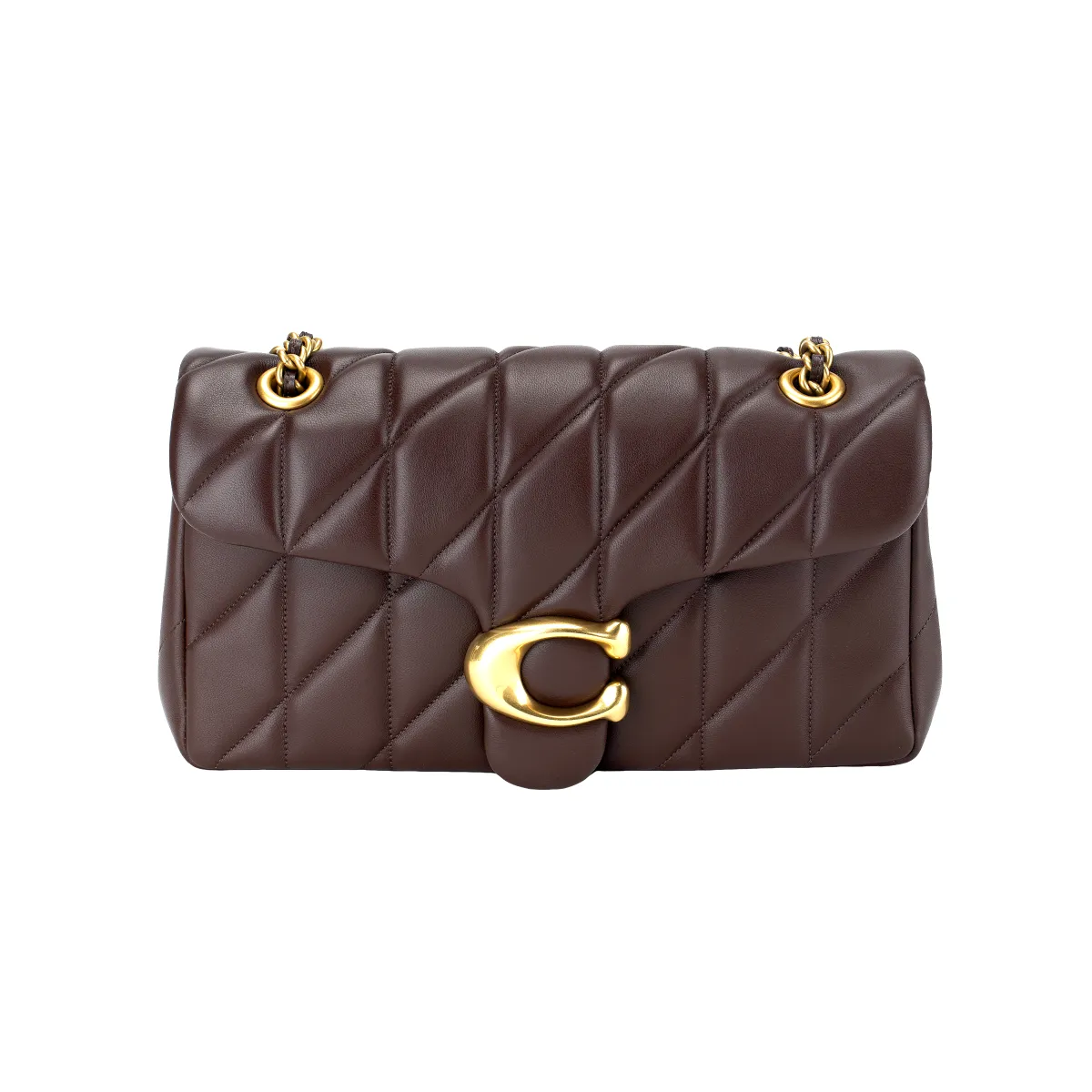 COACH Tabby Nappa Leather Crossbody Bag, Shoulder Bag Medium Women's Maple