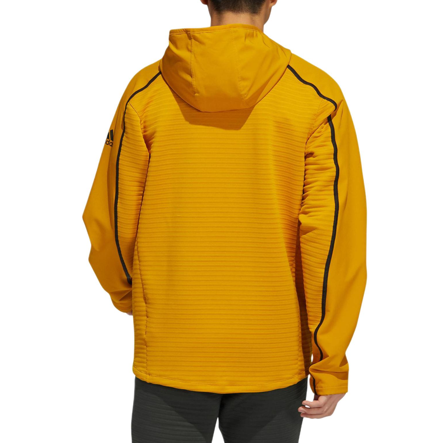 Мужская куртка adidas COLD.RDY (золотисто-желтая) — фото 4